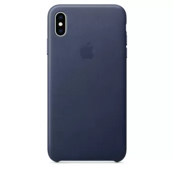 Apple Leather Case MRWU2ZM/A Iphone XS Max Midnight Oriģināls Seal