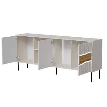 Cama INSERTO 3D1W kumode 190x40x80 kašmira + LED