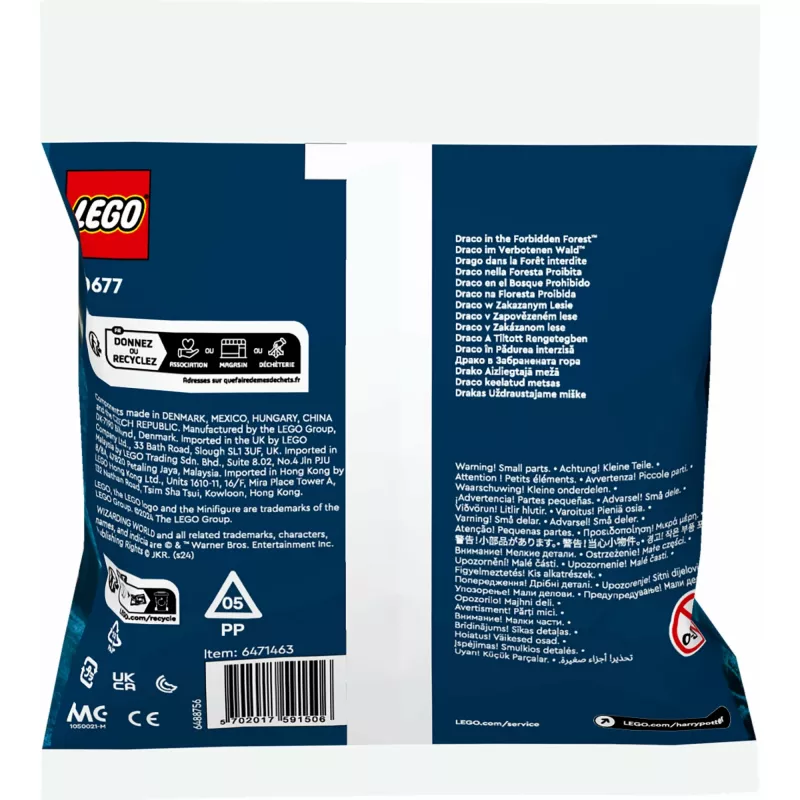 LEGO Harry Potter konstruktora komplekts 30677 – Drako Aizliegtajā mežā minifigūras aina