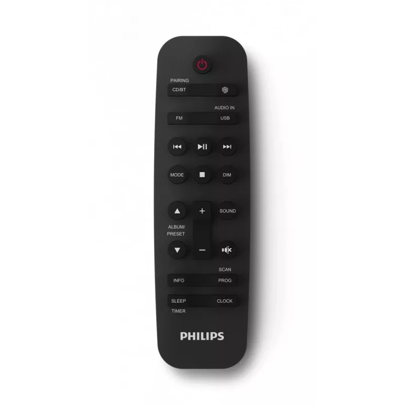 Philips TAM3205M2 mājas audio sistēma Mājas audio mikrosistēma 20 W Melna, Sudraba