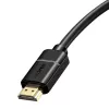 Baseus 2x HDMI 2.0 4K 60Hz kabelis, 3D, HDR, 18Gbps, 5m (melns)