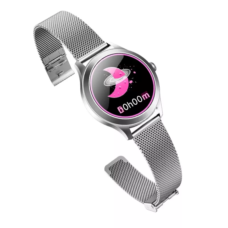 Viedpulkstenis MaxCom Fit FW42 Sudraba krāsā