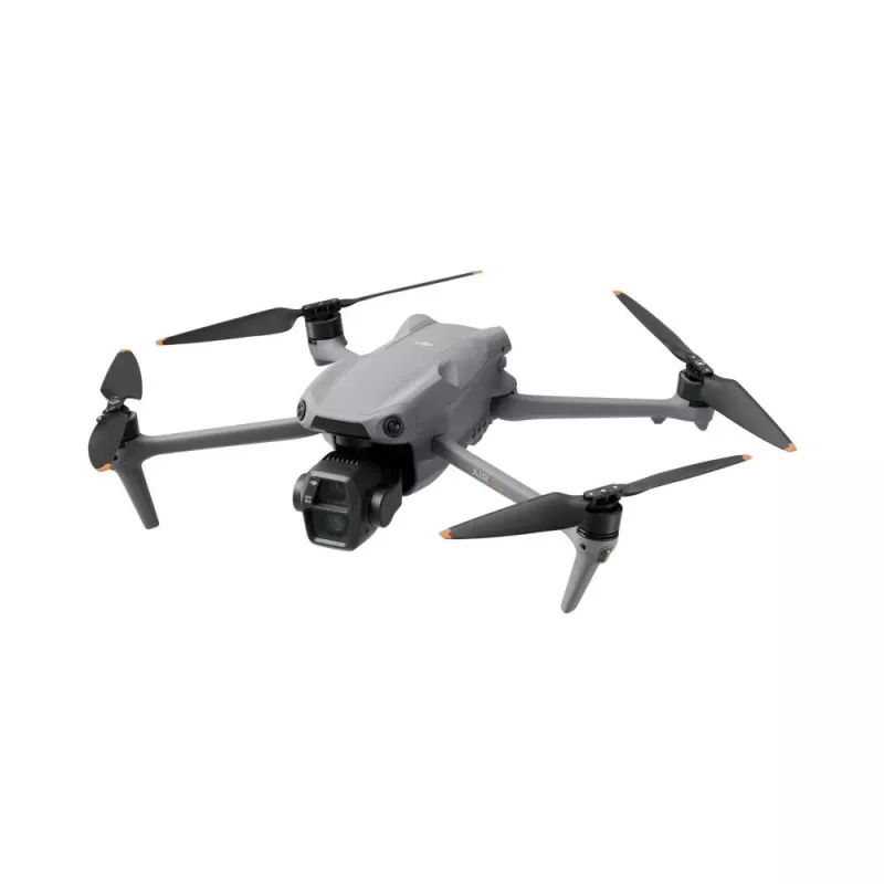Kvadrokopteris DJI Air 3s RC-N3 — 50 MP kamera, 4K 3840×2160, 4 rotori, maks. 27 m/s, 32 000 m diapazons, 4276 mAh akumulators, pelēks