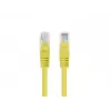 Tīkla kabelis LANBERG PCU6-20CC-0150-Y UTP Cat.6 1,5 m, CCA, RJ-45, dzeltens
