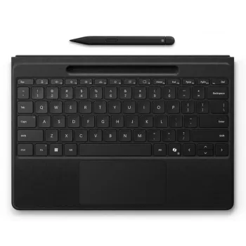 Tastatūra Microsoft Surface Pro Flex klaviatūra ar skārienpaliktni, bezvadu Bluetooth, QWERTY, melna