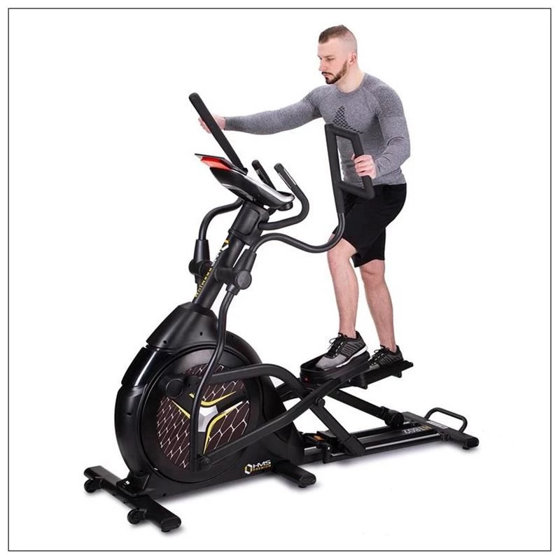 HMS Fitness H1802 Elektromagnētiskais elipsveida trenažieris Melns