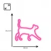 Dekoratīva LED gaisma neona stilā MANTA SNL70PK Style Neon Lights CAT 2 rozā (modelis SNL70PK)