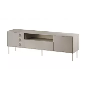 Cama EF TRESSE RTV skapis 180x40x54.5 kašmira matēts