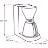 MELITTA Enjoy Therm - kafijas automāts - 12 krūzes