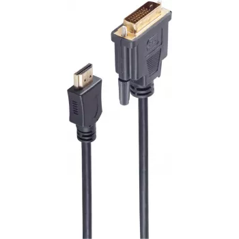 shiverpeaks ®-BASIC-S--HDMI spraudnis uz DVI-D (24+1) spraudni, zeltīti kontakti, 7,5 m (BS77487)