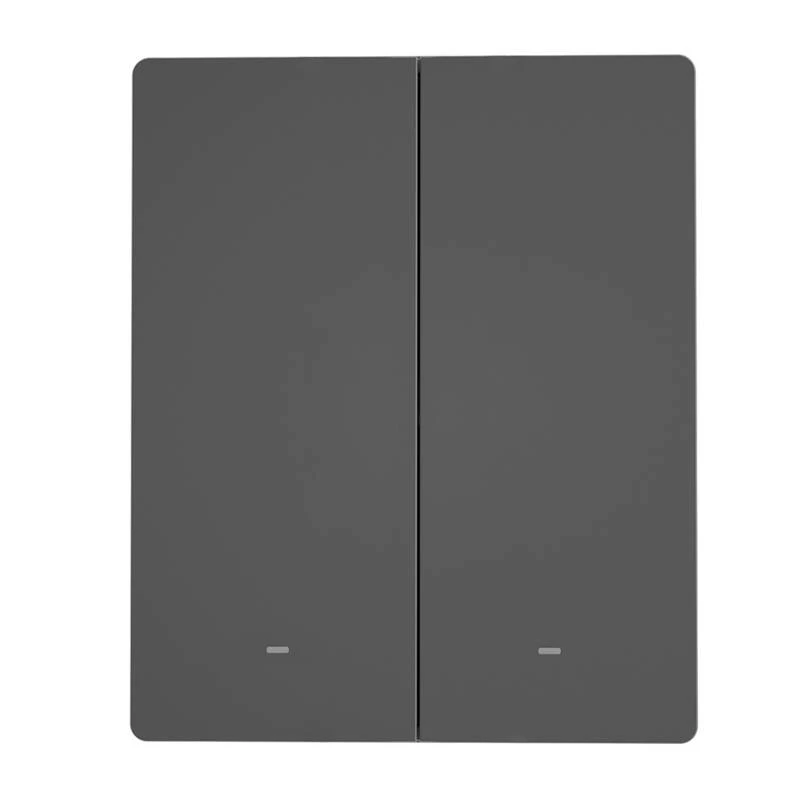 Viedais sienas slēdzis Sonoff M5-2C-80 Wi‑Fi, 2 ķēdēm, modelis M5-2C-80