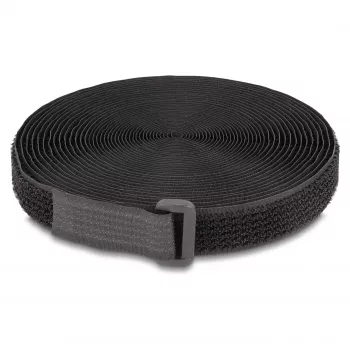 DeLOCK āķa-cilpas lente 5m x 20mm melna neilons