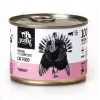 Mitrā kaķu barība 3coty 04 Turcijas gaļa 180 g — pastēte pieaugušiem kaķiem, vienas olbaltumvielas avots, pilnvērtīga barība