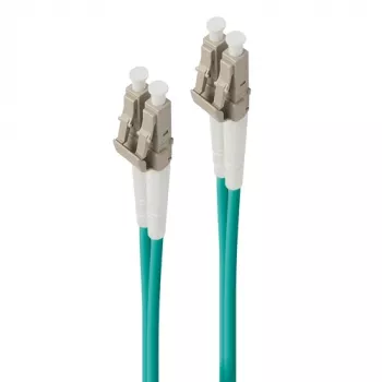 Optiskās šķiedras kabelis ALOGIC 3m LC-LC 40G/100G Multi Mode Duplex LSZH 50/125 OM4