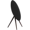 Beosound A9 5. paaudzes skaļrunis Black Anthracite (Mugura melna/Pārklājs melns/Kājas tumšs ozols)