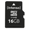 ATMIŅA MICRO SDHC 16GB C10/W/ADAPTER 3413470 INTENSO