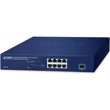 PLANET 8-Portu 2,5G Ethernet slēdzis Modelis GSW-0802-2S