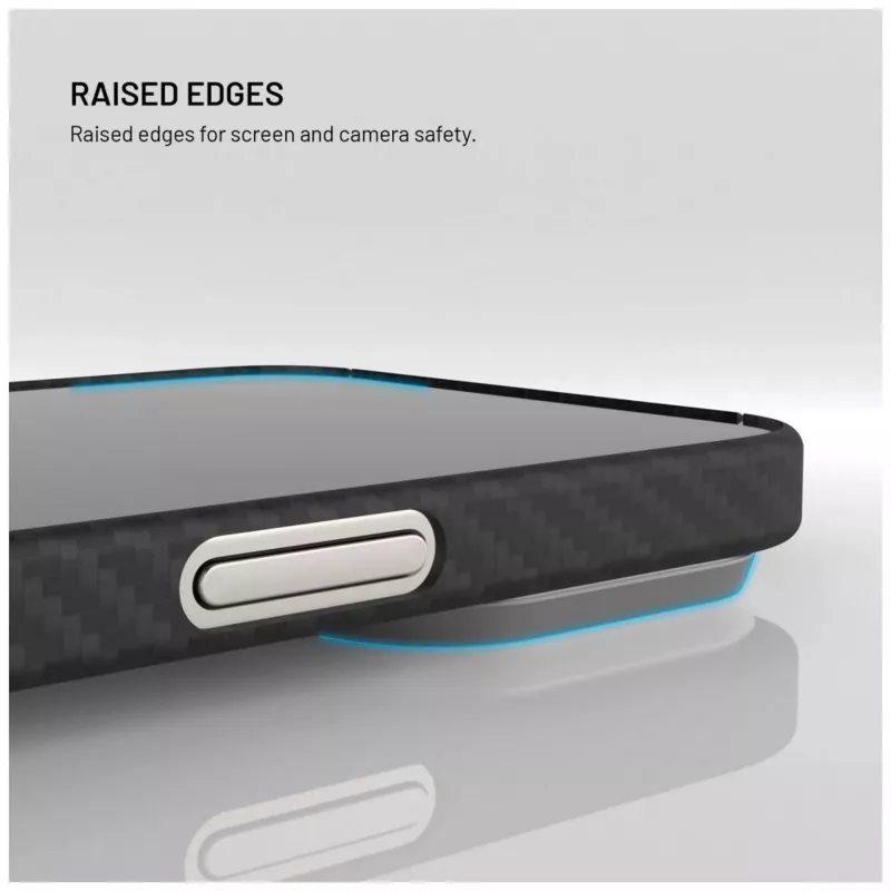 Aizsargājošs aizmugures vāciņš FIXED Apple iPhone 17 Pro Max — aramīda šķiedras, melns