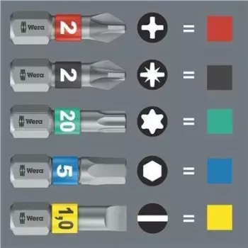 Wera 05056685001 uzglabāšanas disks