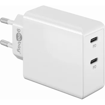 Goobay 61758 Lādētājs mobilajām ierīcēm balts iekštelpām (61758)