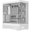 Datora korpuss AeroCool Geh Midi P500B-Digi balta