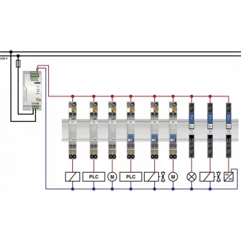 Phoenix Contact aizsargslēdzis termisks 250 V/AC 10 A TCP 10A 20 gab. (0712314)