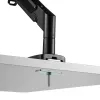 Ergo Office ER-405B Monitora kronšteins galda stiprinājums, grozāms, slīpums, pagriežams 13–32 collas VESA
