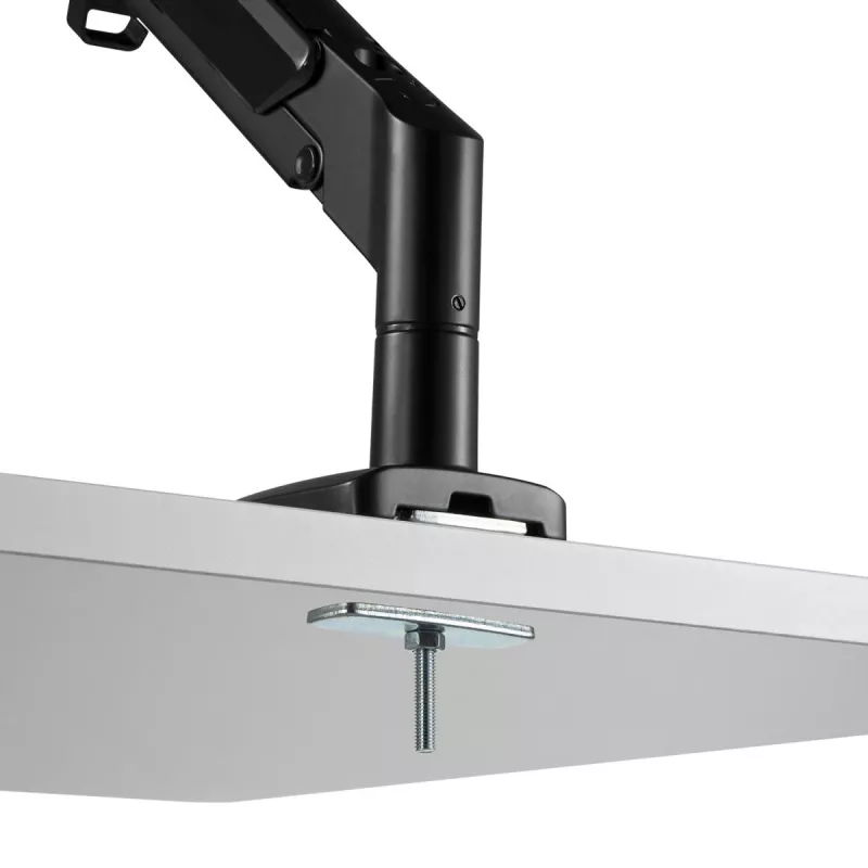 Ergo Office ER-405B Monitora kronšteins galda stiprinājums, grozāms, slīpums, pagriežams 13–32 collas VESA