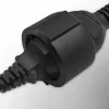 Strāvas adapteris QOLTEC IEC 320 C14 uz franču kontaktdakšu, 0,15 m kabelis
