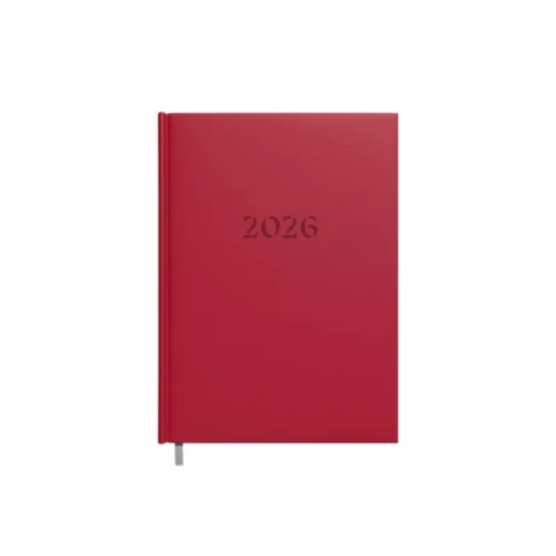 Plānošanas piezīmju kalendārs 2026 A5 bordo