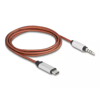USB kabelis DeLOCK 81288 oranžs sudraba