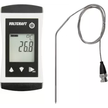 VOLTCRAFT PTM 100 + TPT-209 temperatūras mērierīce -200 - 450 °C Zondes tips Pt1000 IP65
