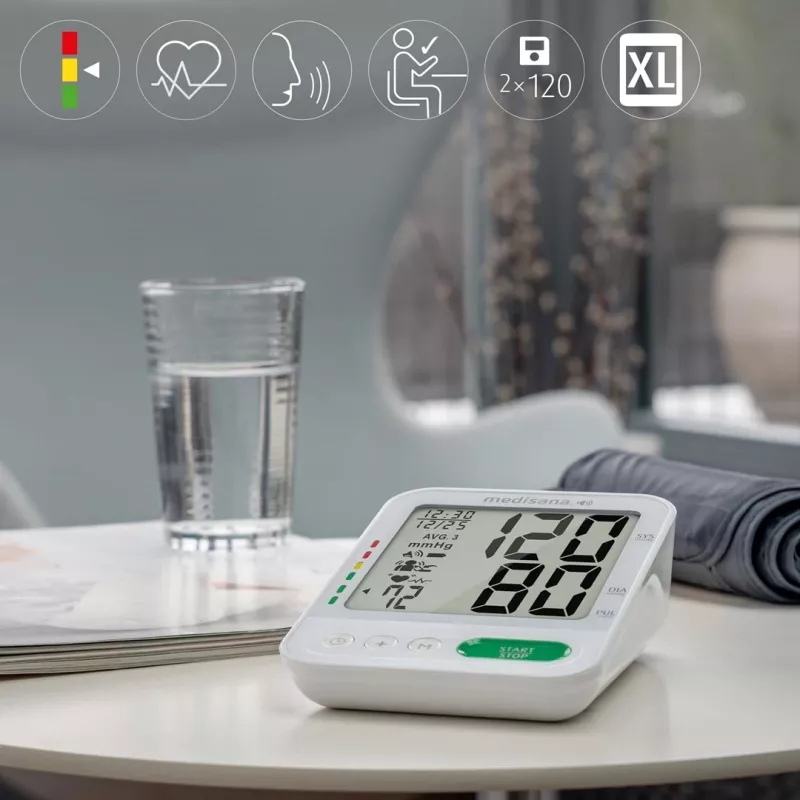 Medisana BU 586 augšdelma automātiskais 2 lietotājiem