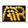 APPLE MacBook Air 34,46cm 13,6collas Apple M3 mikroshēma ar 8 kodolu centrālo procesoru un 10 kodolu GPU 24GB 512GB SSD Starlight