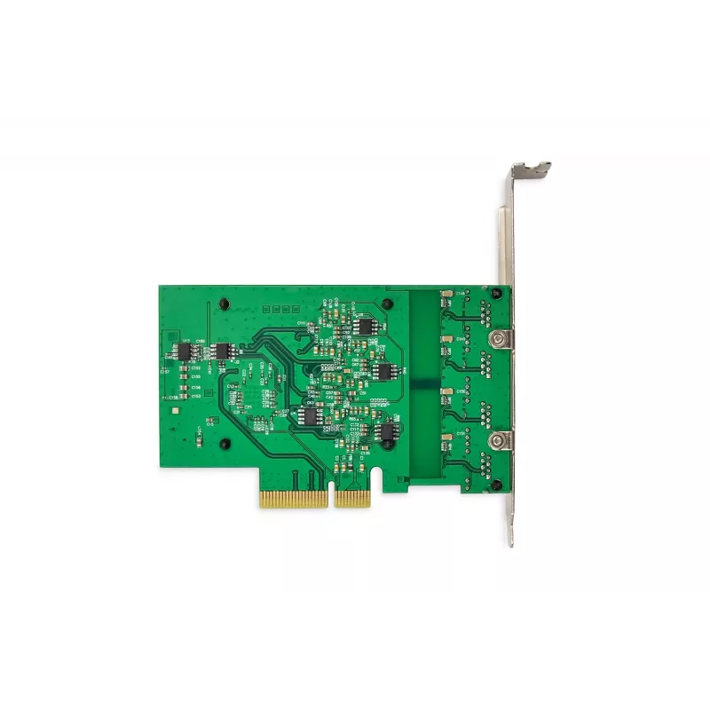 Digitus 4 portu 2,5 Gigabit Ethernet tīkla karte PCI Express Realtek mikroshēmojums