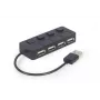 USB 2.0 saskarnes centrmezgls Gembird UHB-U2P4-05 ar 4 USB pieslēgvietām