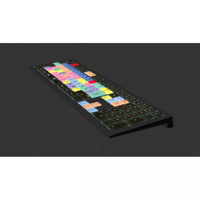 Logickeyboard LKB-PPROCC-A2M-UK tastatūra USB QWERTY angļu valoda melna (LKB-PPROCC-A2M-UK)