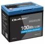 LiFePO4 akumulators QOLTEC 12.8V 100Ah ar Bluetooth — 12,8 V 100 Ah