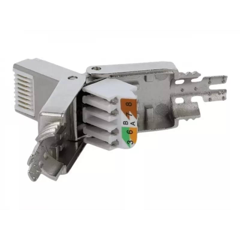 Vadu savienotājs DeLOCK 86477 RJ-45 Pelēks