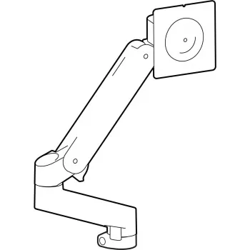 Ergotron 98-734-290 Displejs Balts