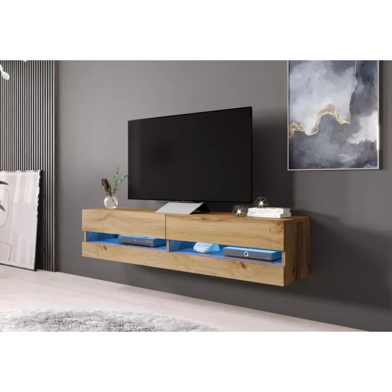 Cama TV stand VIGO jauna 30/180/40 wotan oak