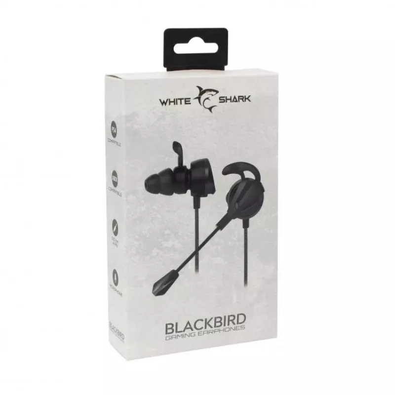 Headset White Shark BLACKBIRD
