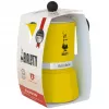 Moka katliņš Bialetti Rainbow Melns/Dzeltens — alumīnija plīts virsmas espresso kafijas automāts, 1 gab.