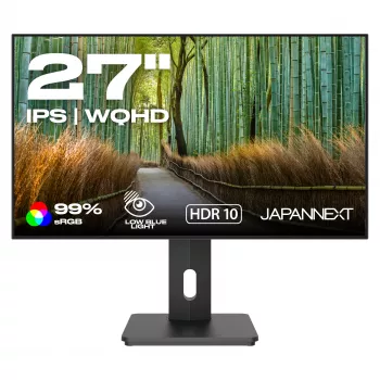 JAPANNEXT JN-27IPS4FLWQHDR-HSP 16:9 HDMI/DP WQHD - Plakanā ekrāna monitors (TFT/LCD)