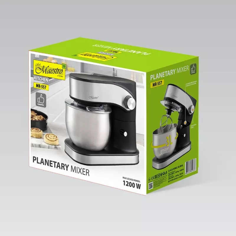 Virtuves kombains Maestro MR-557, 3 L bļoda, 1200 W motors