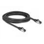 Tīkla kabelis DeLOCK 80573 RJ-45 Cat8.1 3 m Melns