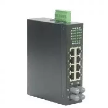 Industriālais slēdzis ROLINE 21.13.1153 6x RJ-45 2x ST nevadāms