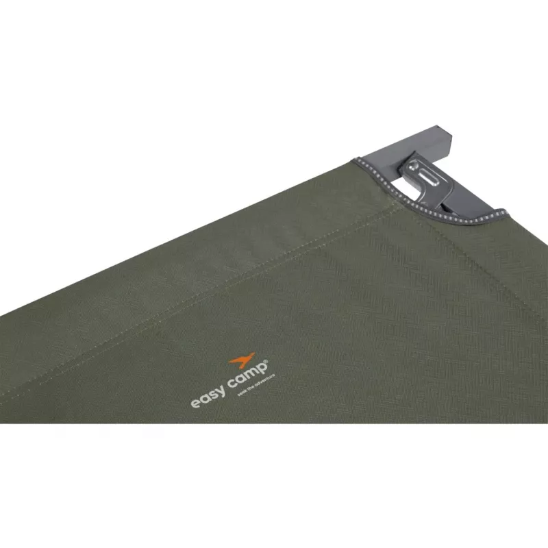 Pārnēsājama saliekamā gulta Easy Camp Larch Bed 480080 olīvzaļa modelis 2025 – paaugstināta kempinga guļamvieta