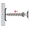 Skrūve Fischer 563537 65 mm Metāla 50 gab.