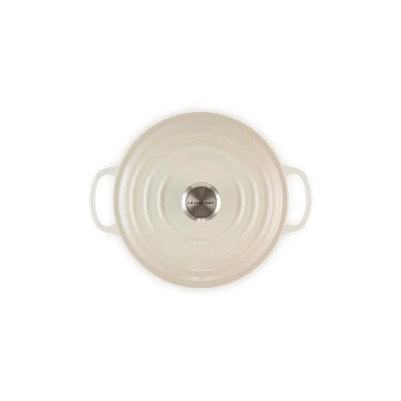 Le Creuset Signature apaļais cepešpanna balts 20 cm